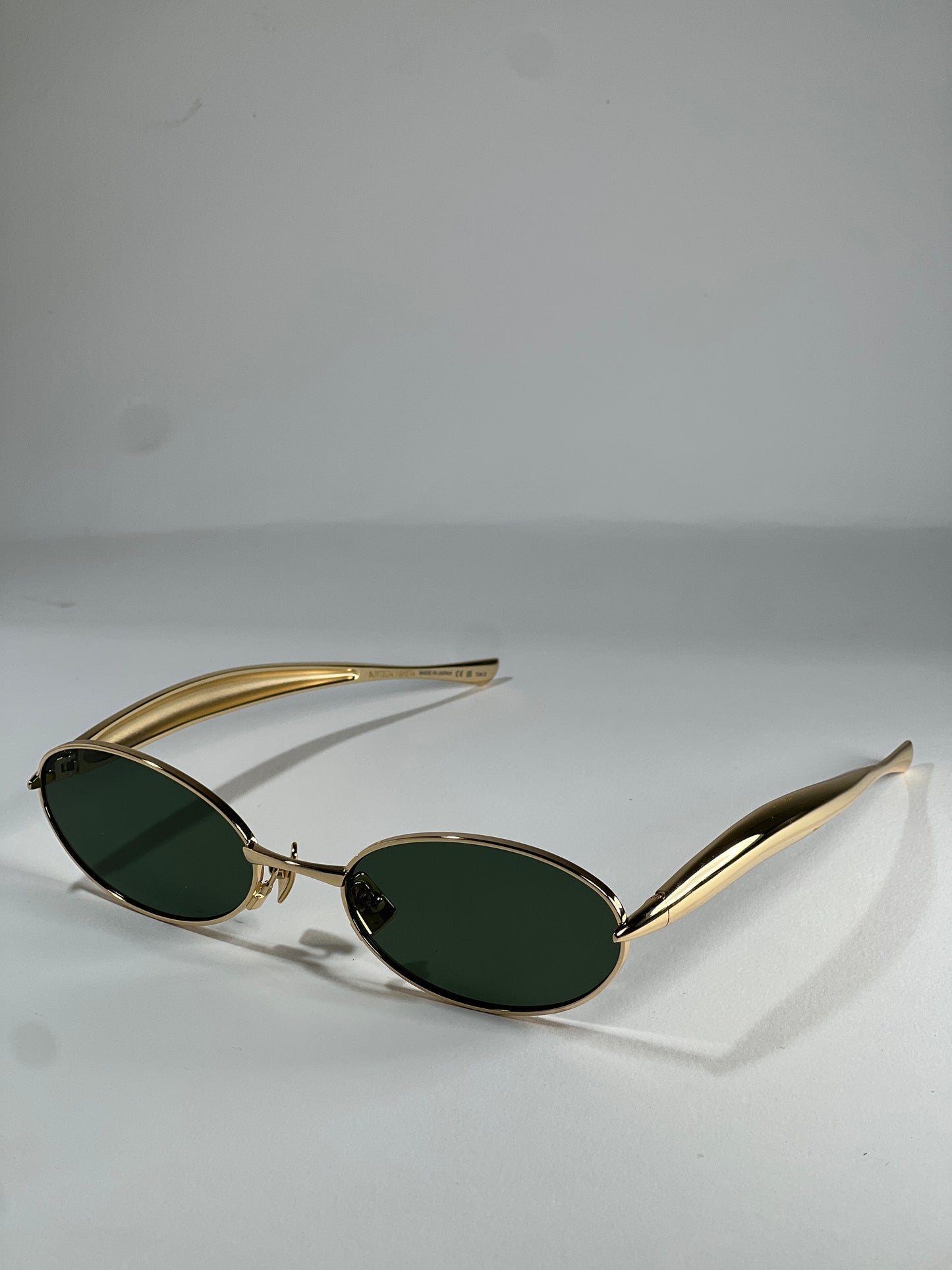 Bottega Veneta Sardine Oval Sunglasses