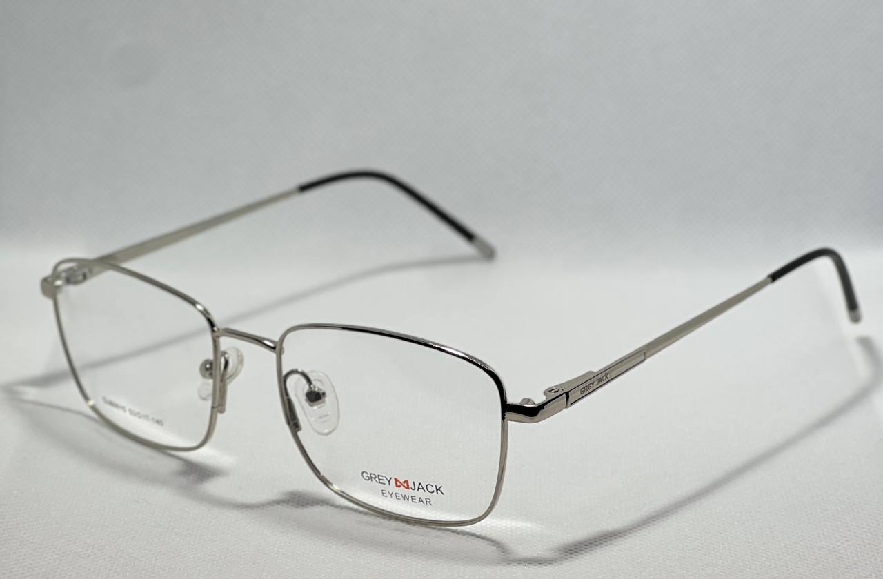 Rectangular GreyJack clip on sunglasses