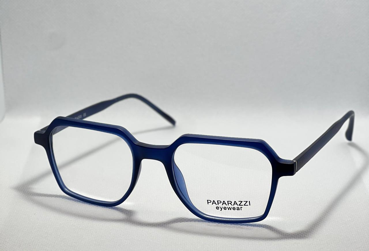 Navy Blue Paparazzi clip on sunglasses