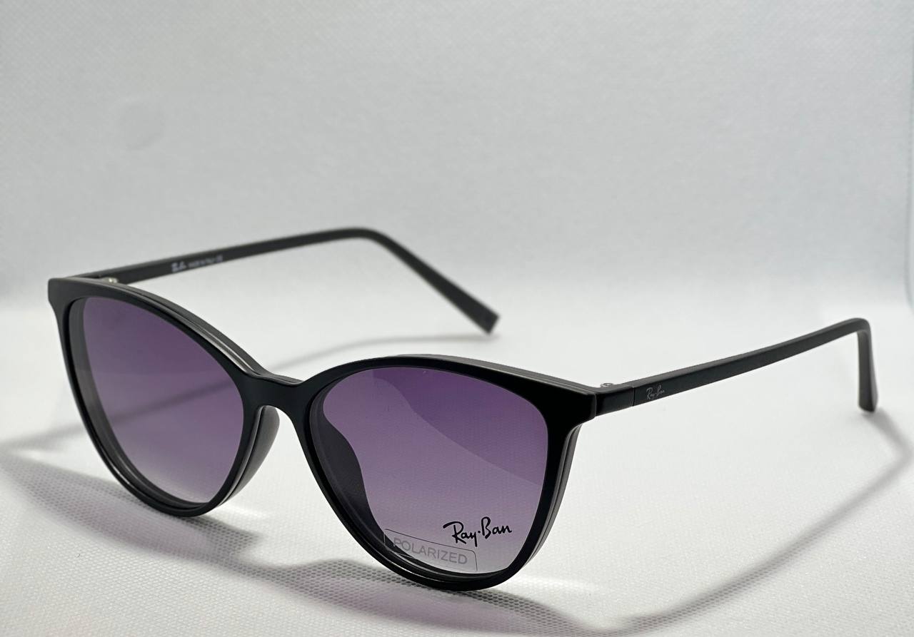 Black LEKE clip on sunglasses