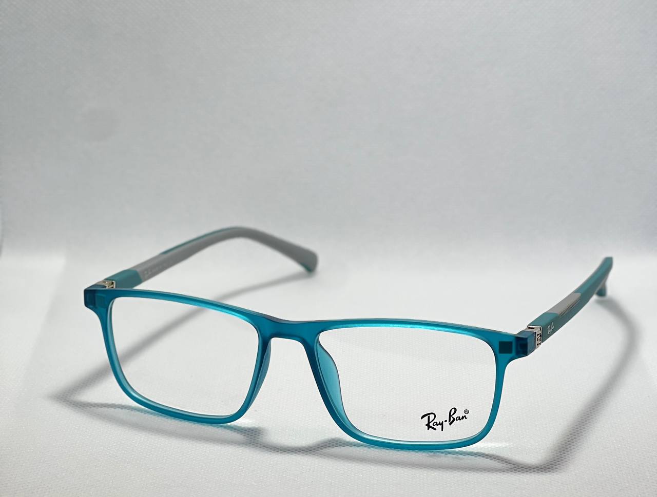 Turquoise RayBan clip on sunglasses