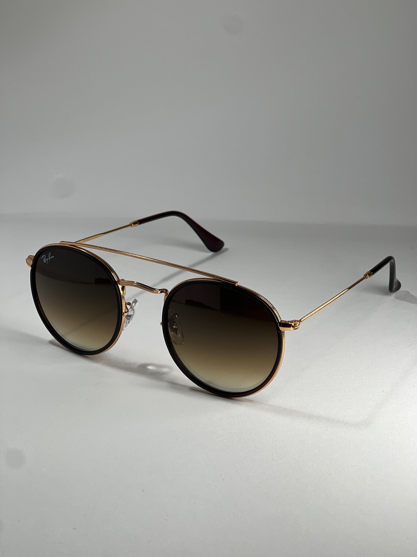 Lunettes de soleil Ray-Ban Round Double Bridge RB3647N
