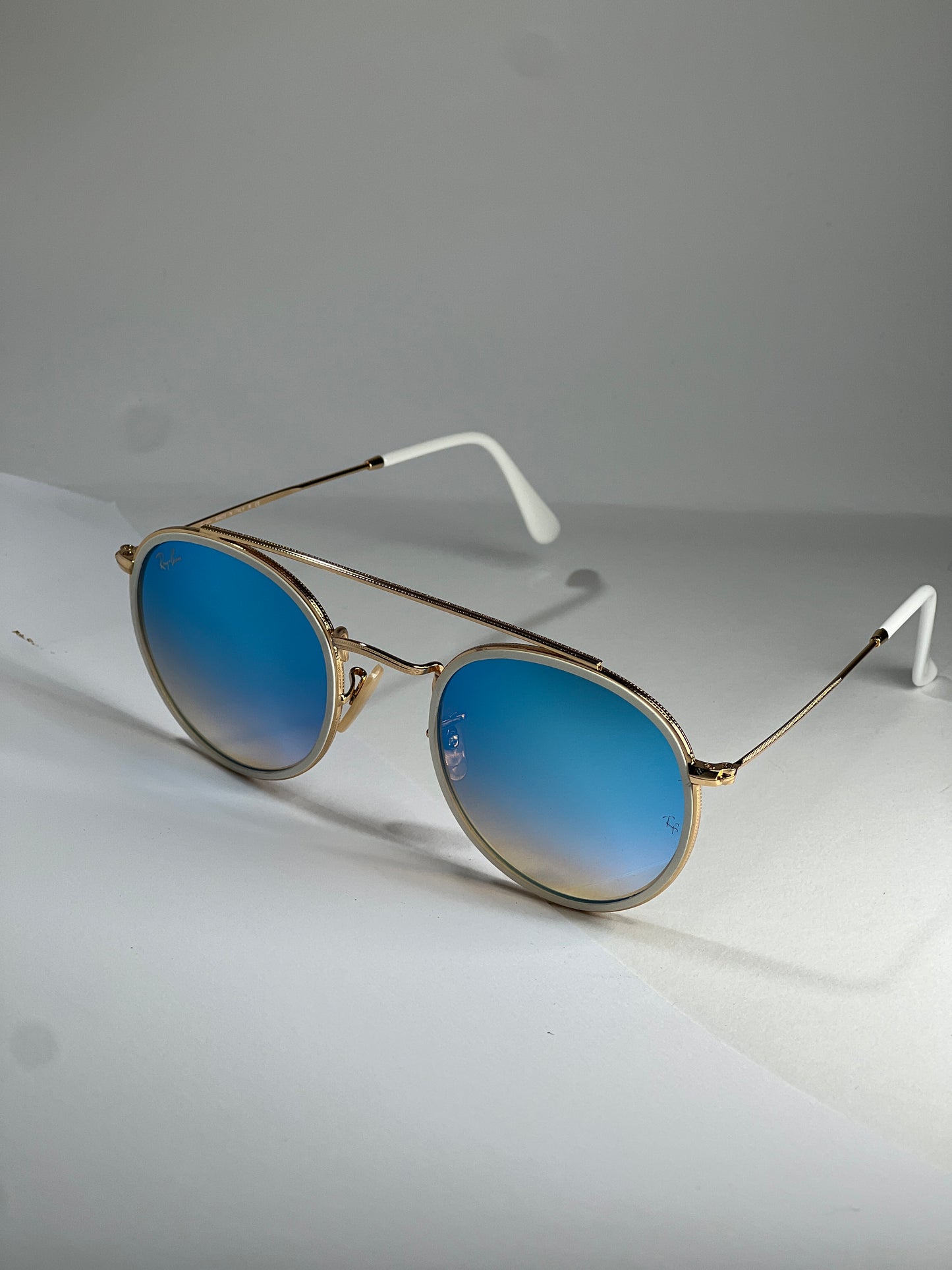 Lunettes de soleil Ray-Ban Round Double Bridge RB3647N