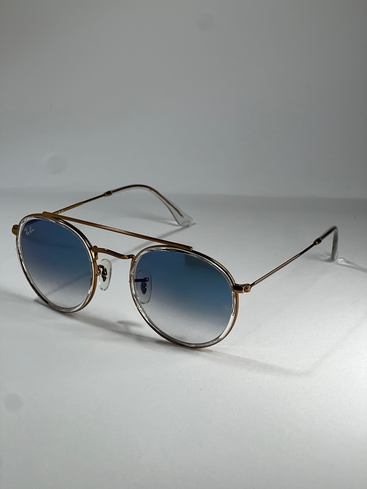 Lunettes de soleil Ray-Ban Round Double Bridge RB3647N