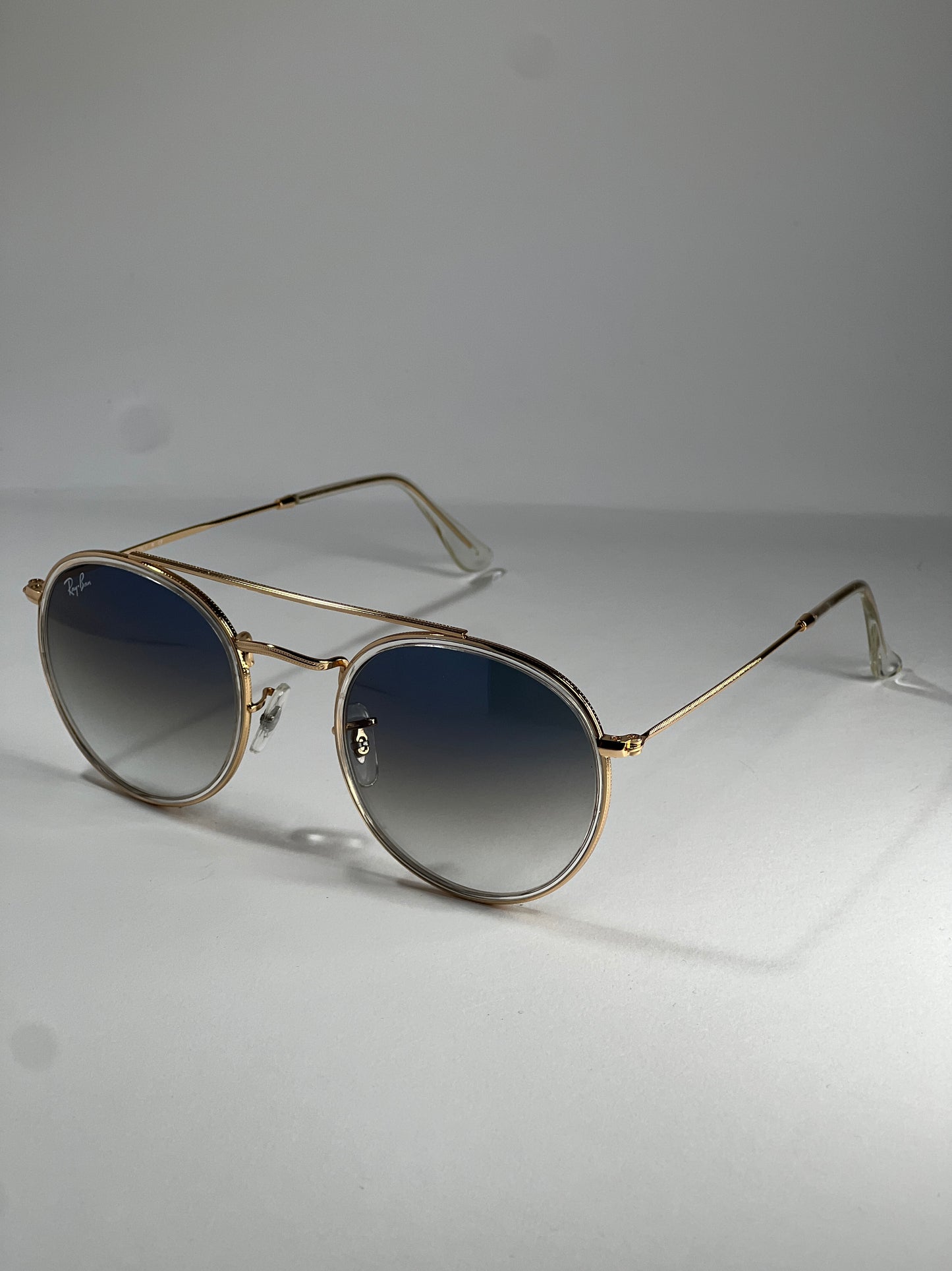 Lunettes de soleil Ray-Ban Round Double Bridge RB3647N