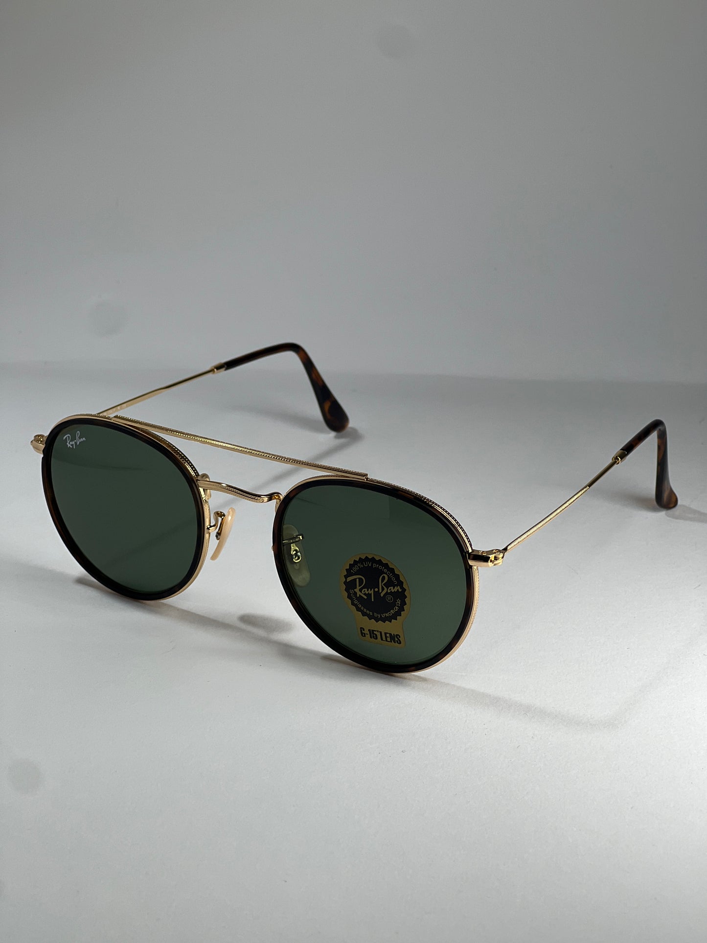 Lunettes de soleil Ray-Ban Round Double Bridge RB3647N